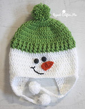 Jolly Snowman Hat