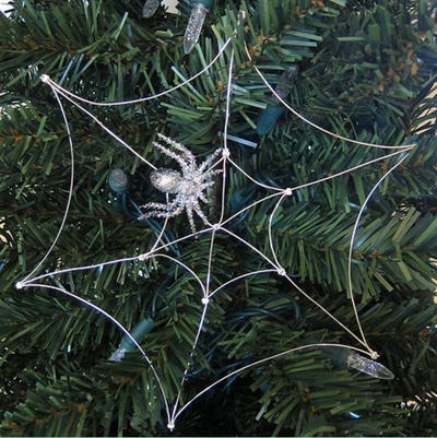 Ukrainian Spider Web Ornament