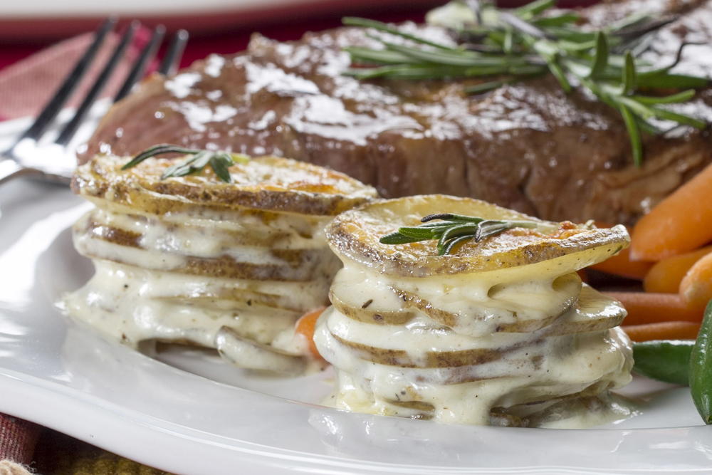 Parmesan Potato Stacks-image