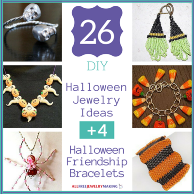 Download Free 140 Frighteningly Fabulous Halloween Jewelry Projects Allfreejewelrymaking Com PSD Mockup Template