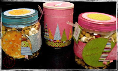 Homemade Christmas Candy Containers and Recipe
