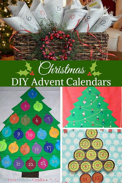9 Christmas DIY Advent Calendars