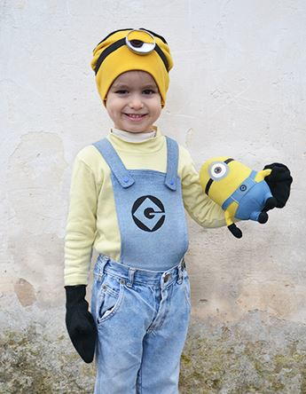 Homemade Minion Costume