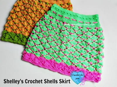 Shelley's Crochet Shells Skirt