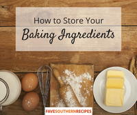 How to Store Your Baking Ingredients