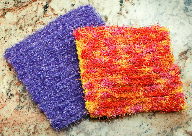 Double-Sided Scrubby Dishcloth