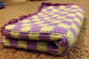 Timeless Checkered Baby Blanket