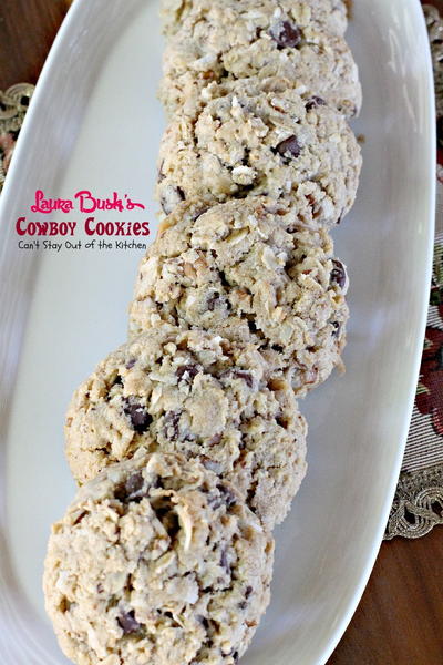 Laura Bush's Cowboy Cookies