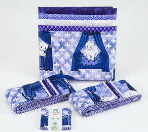 Bella Precut Pack: Royal Kitty Fabric