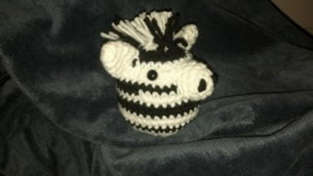 Round Little Zebra Amigurumi Pattern