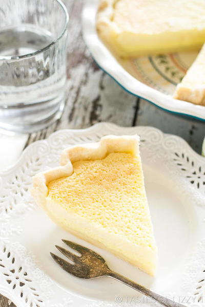 Smooth Amish Buttermilk Pie Recipe
