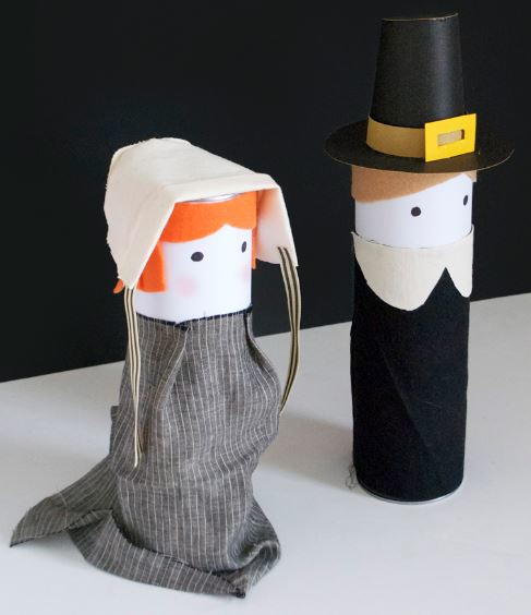 Pilgrim Recycled Craft Idea