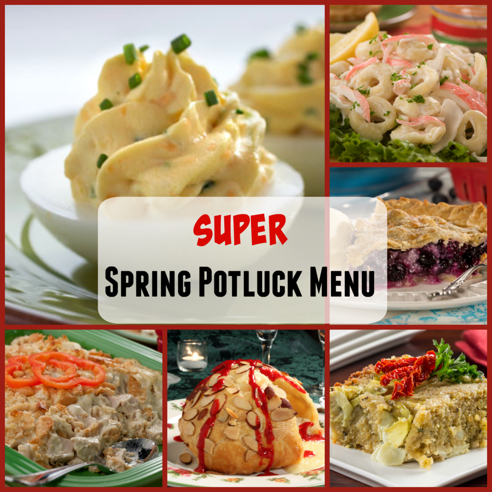 Super Spring Potluck Menu | MrFood.com