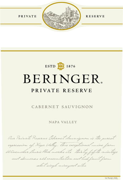 Beringer Private Reserve Cabernet Sauvignon 2010