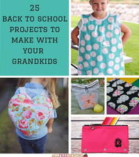 31 Back to School Projects to Make with Your Grandkids