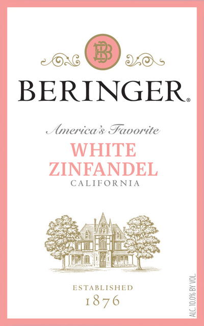 Beringer White Zinfandel NV