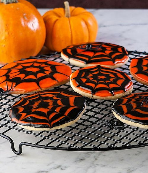 Halloween Spooky Spidey Cookies