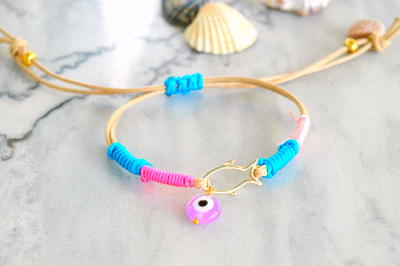 Colorful Summer Wrap Bracelet