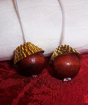 Acorn Napkin Ring Embellishments