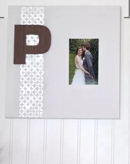 Wedding Photo DIY Canvas Art