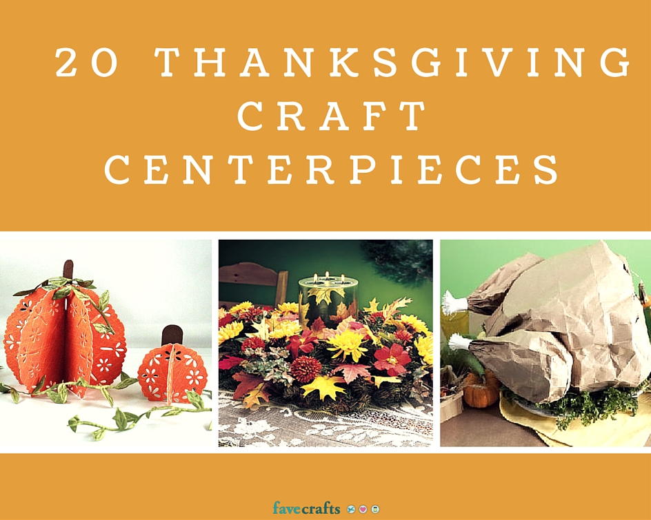 20 Thanksgiving Craft Centerpieces | FaveCrafts.com