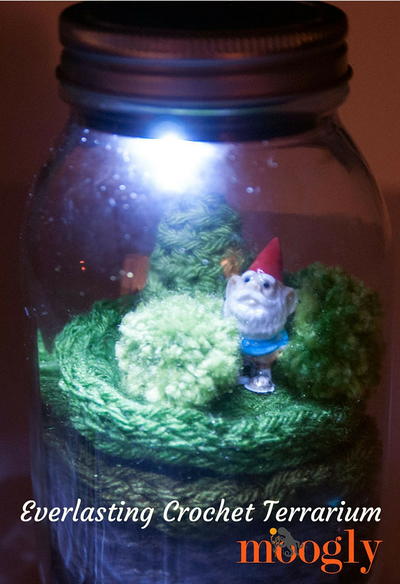 Everlasting Crochet Terrarium