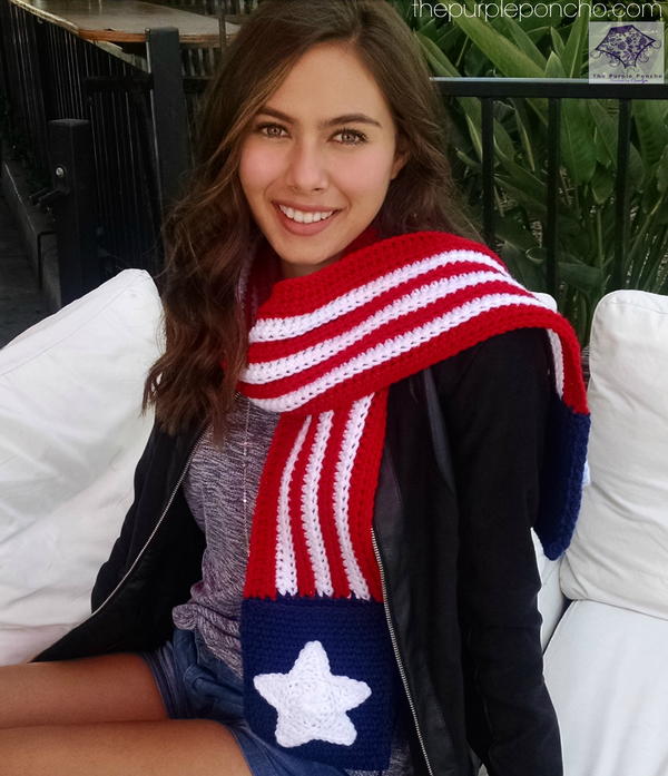 Patriotic Pocket Scarf