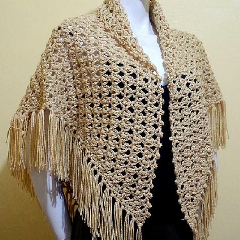 Rosary Prayer Shawl AllFreeCrochet