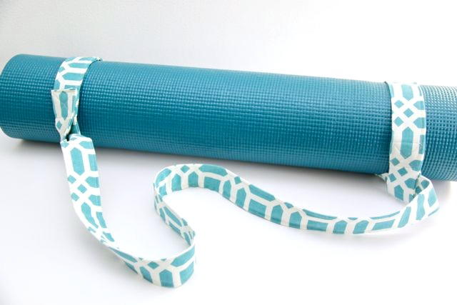 DIY: How to Make an Adjustable Yoga Mat Strap for Less Than $10