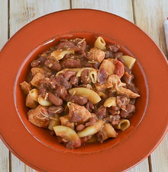 Slow Cooker Chicken Chili Mac