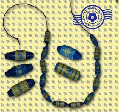 How to Make Paper Beads with Printable Templates