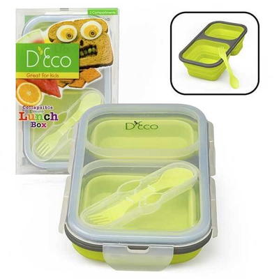 D'Eco Collapsible Silicone Lunch Box Review