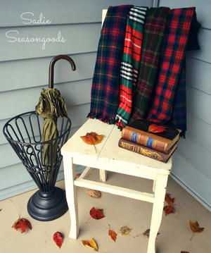 Mad for Plaid Throw Blanket