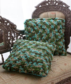 On Trend Knit Pillows
