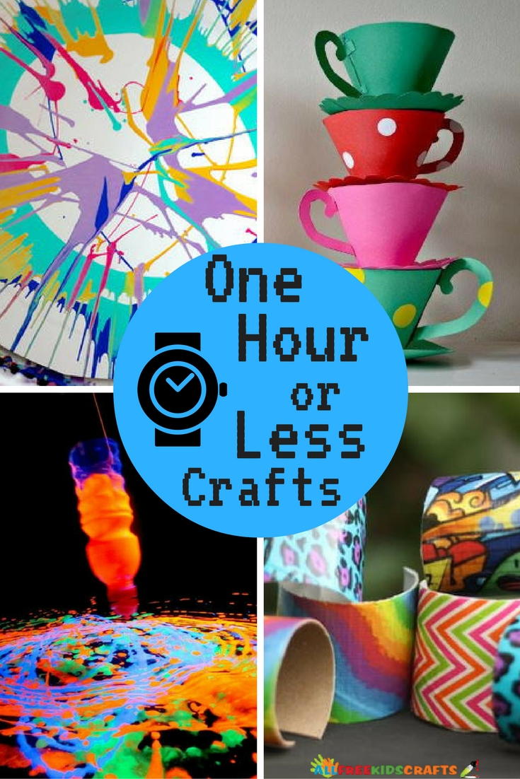 Download 26 Quick and Easy Crafts: One Hour or Less | AllFreeKidsCrafts.com