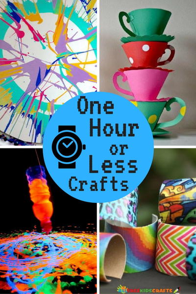 26 Quick and Easy Crafts: One Hour or Less