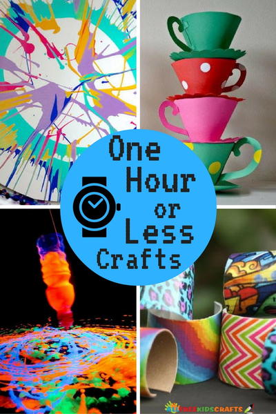 Quick and Easy Crafts One Hour or Less