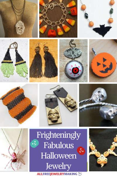 140 Frighteningly Fabulous Halloween Jewelry Projects