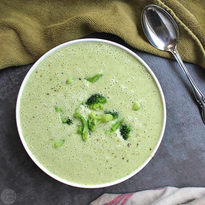 Dairy Free Cream of Broccoli Soup