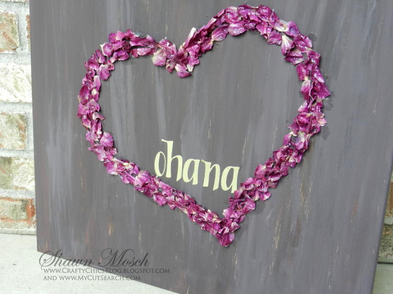 Dried Flowers on Canvas