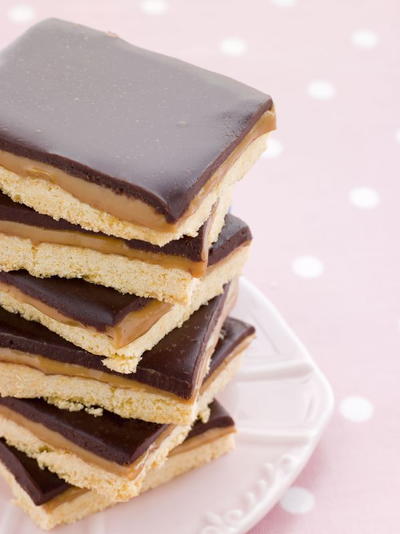 Lightened-Up Millionaire Bars