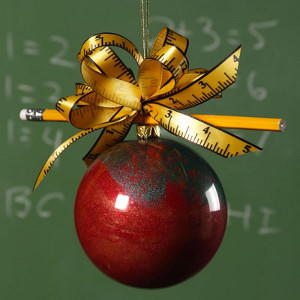 Apples for Teacher Ornament