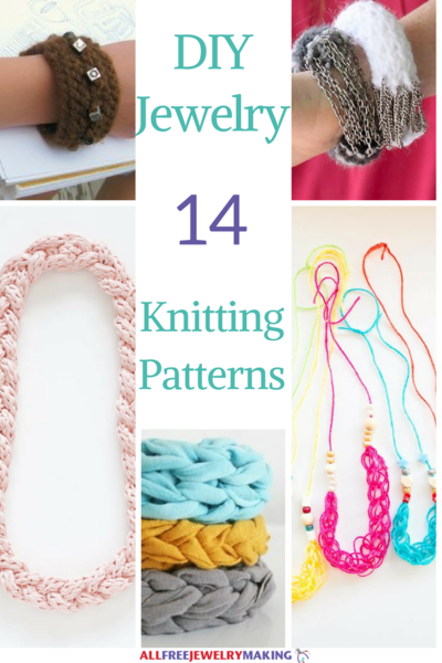 14 Knit DIY Jewelry Patterns