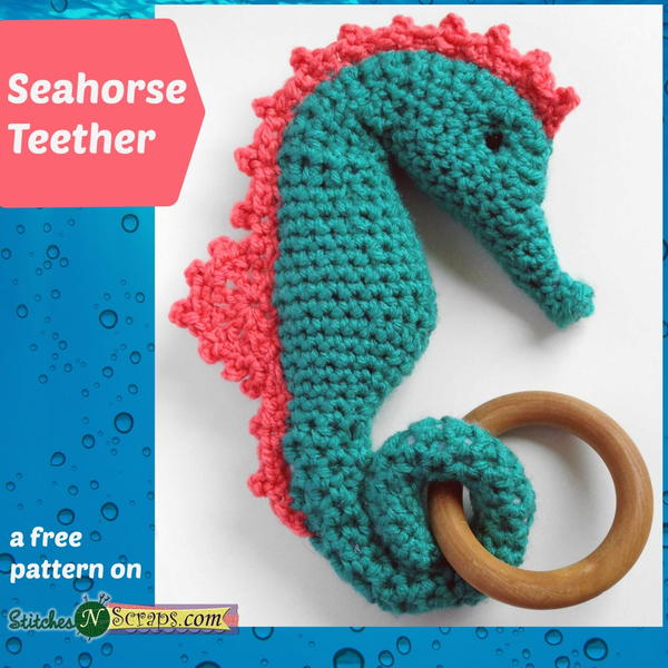 Seahorse Teether