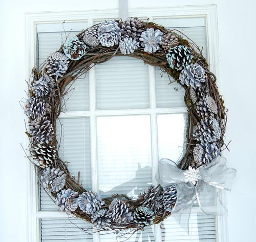 Wonderful Winter Craft Wreath