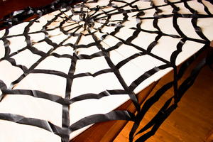 XL Plastic Spider Web