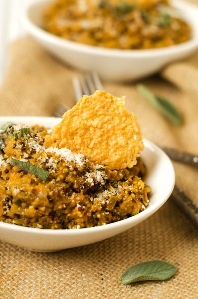 Pumpkin Quinoa Risotto