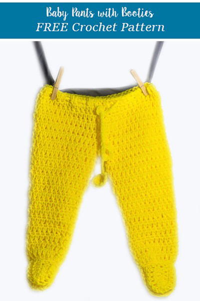 Crochet Footed Baby Pants Large400 ID 1807173