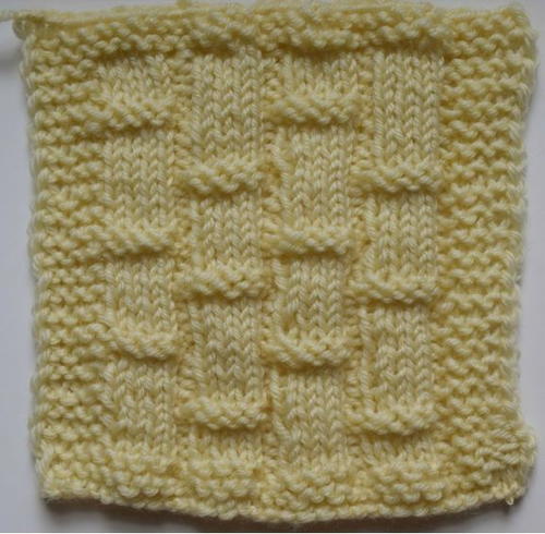 Bamboo Pole Stitch Pattern