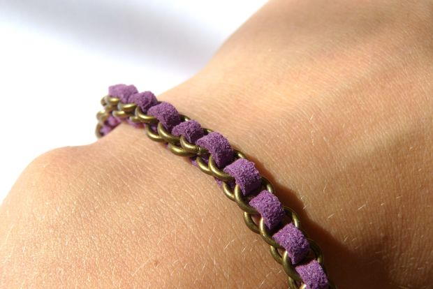 Woven Jump Ring Bracelet